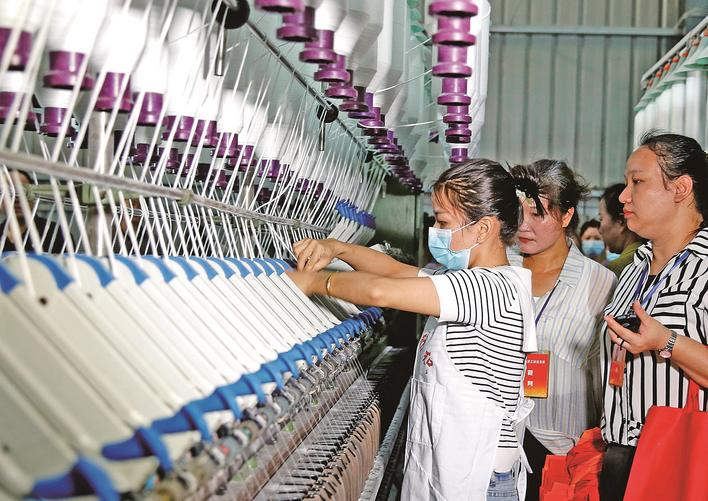 尤溪舉辦紡織技能競賽 以賽促學展工匠風采